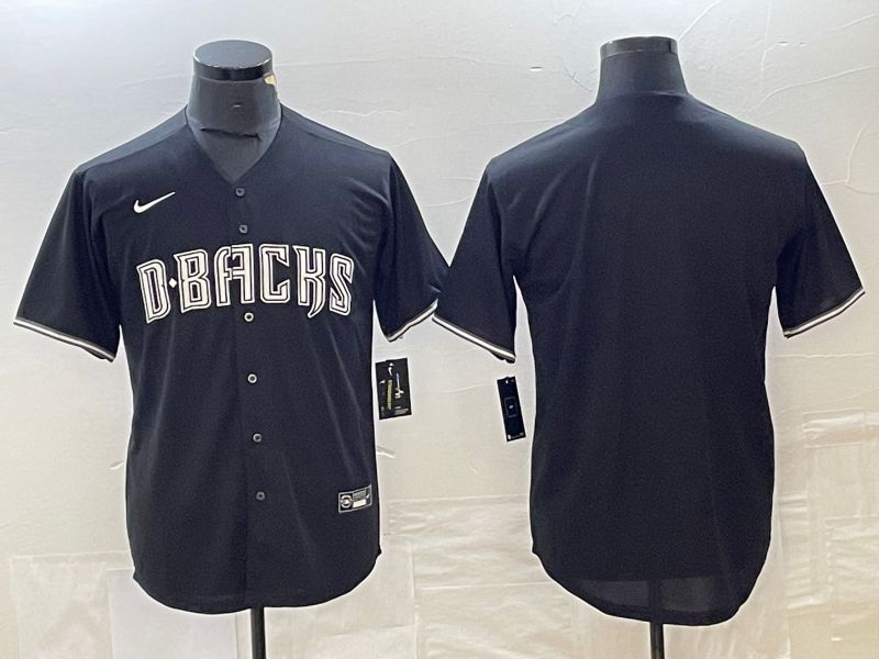 Men Arizona Diamondback Blank Black Game Nike 2023 MLB Jersey style 6->women mlb jersey->Women Jersey